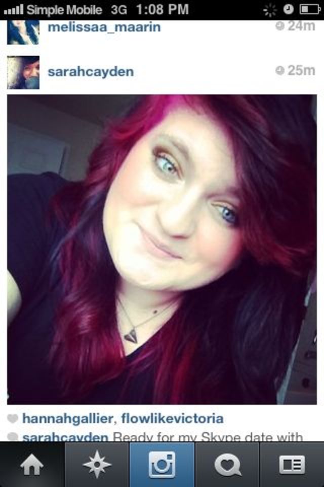 pink hair 