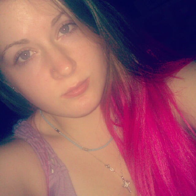 pink hair