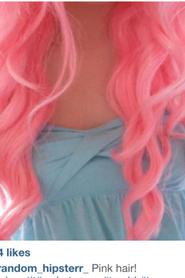 pink hair