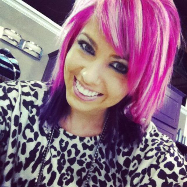 pink hair