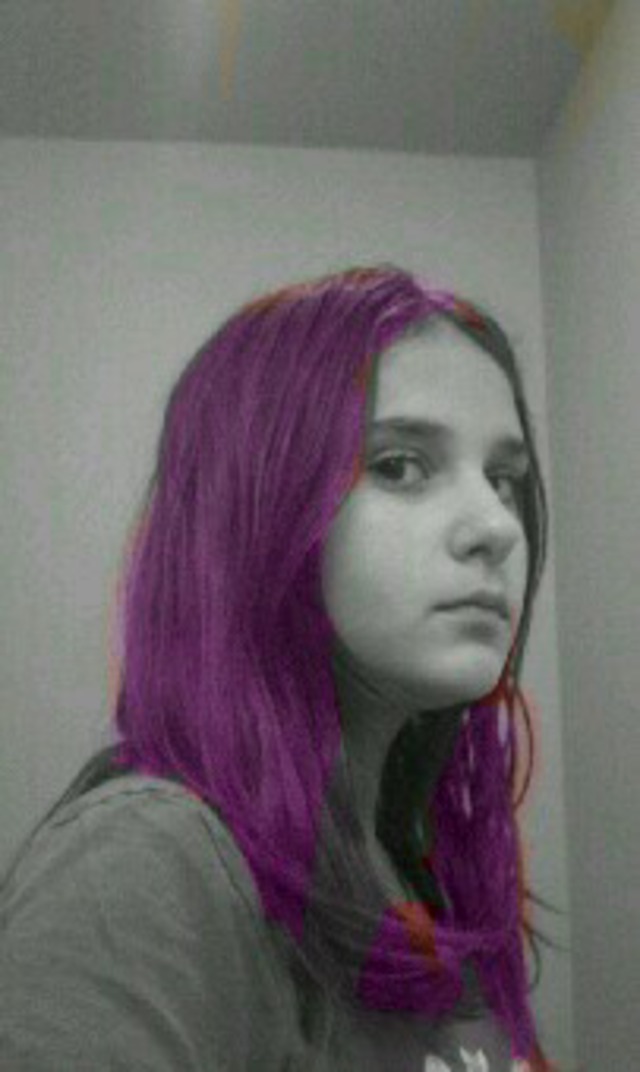 pink hair