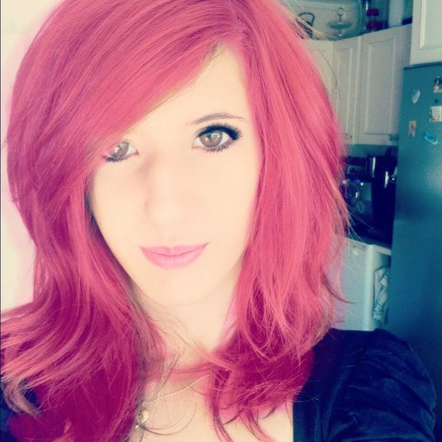 pink hair
