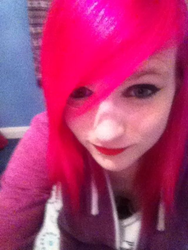 pink hair