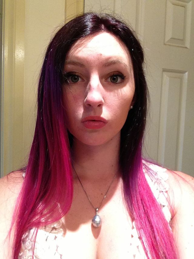 pink hair