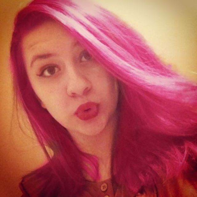 pink hair