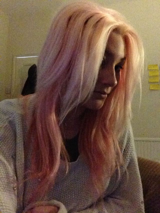 pink hair