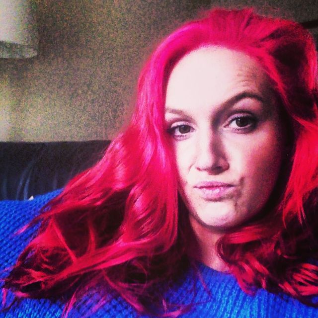pink hair