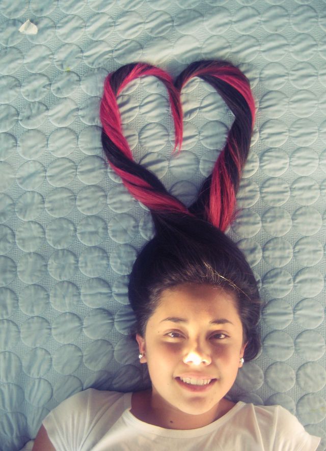 pink heart 