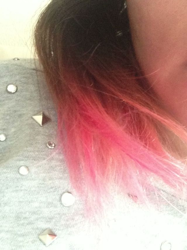 pink ombré 