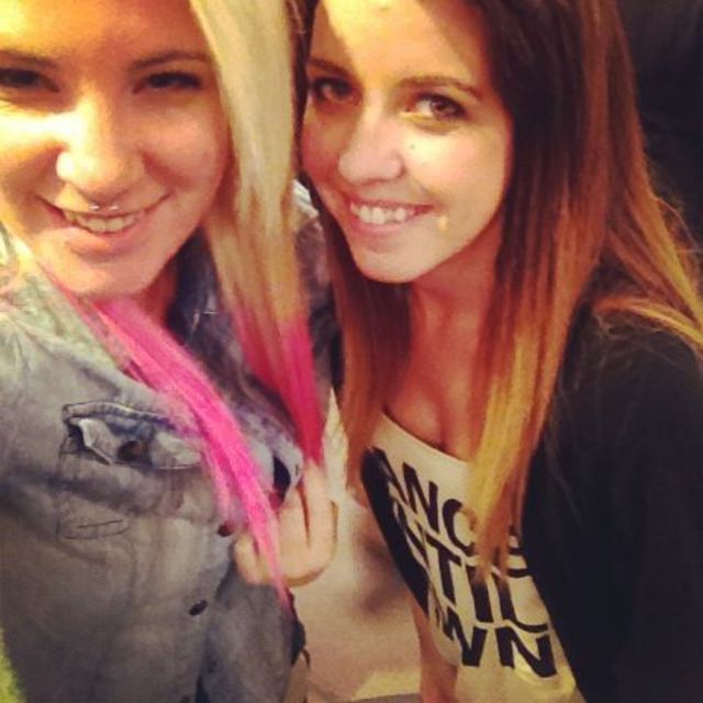 pink ombré extensions