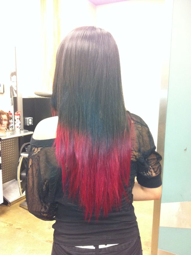 pink ombré for breast cancer! 