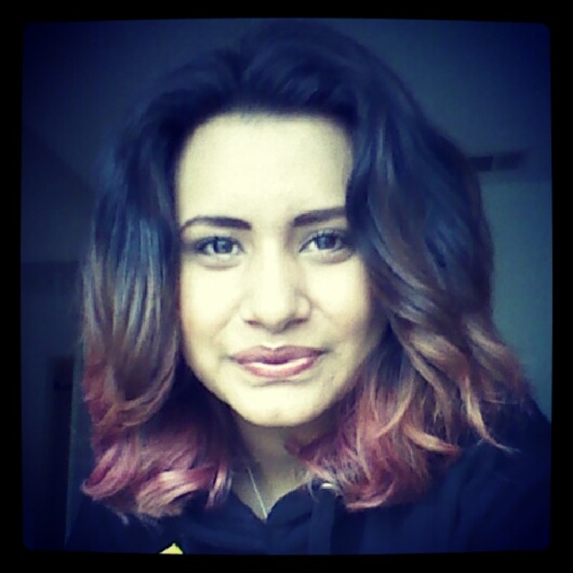 pink ombre