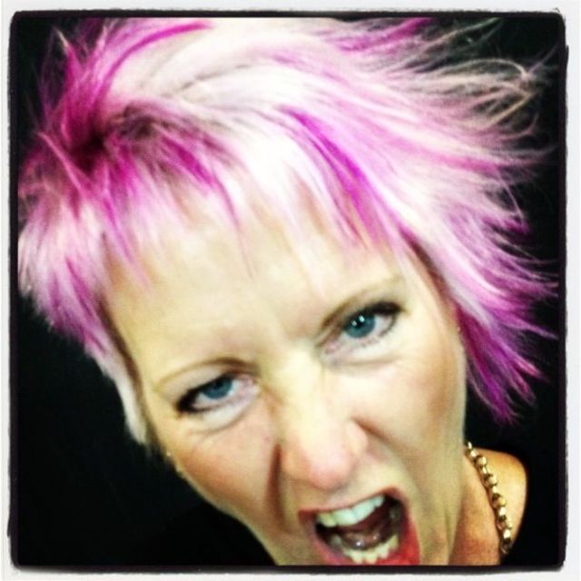 pinked out