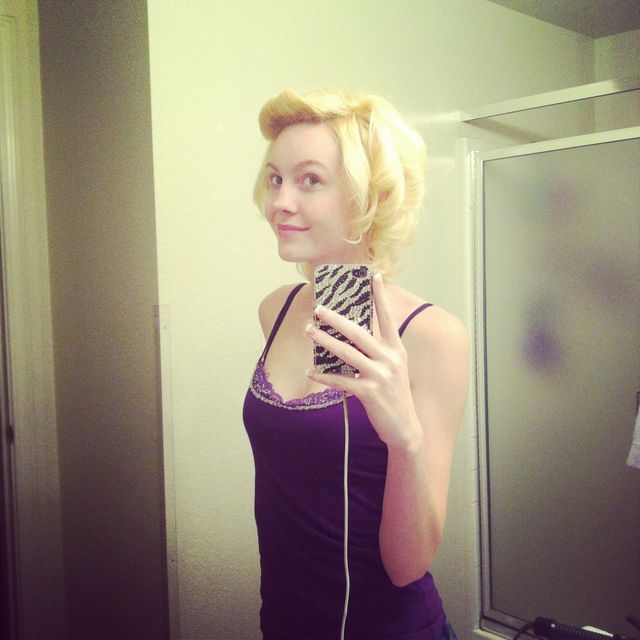 pinup curls