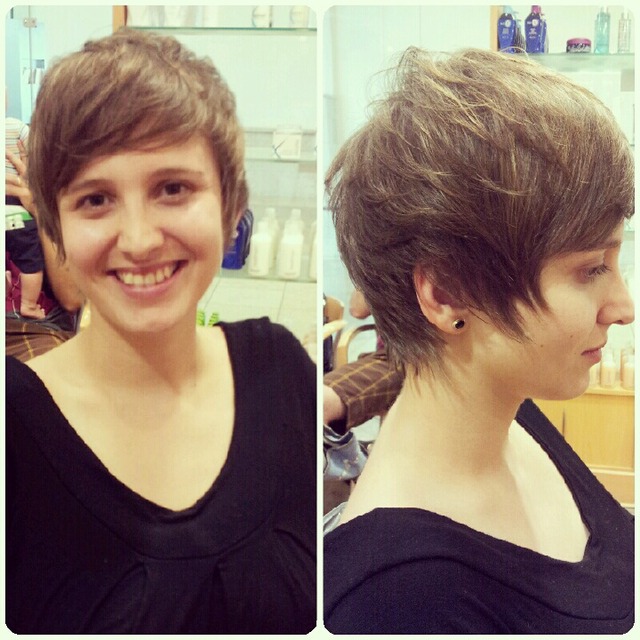 pixie cut