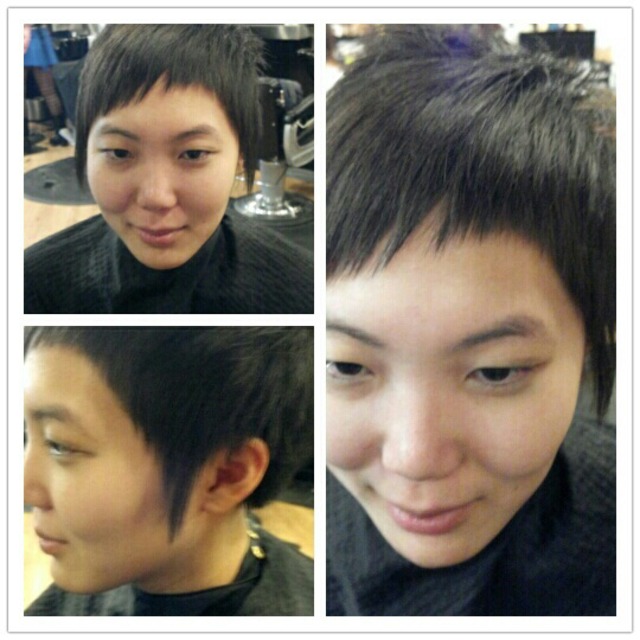 pixie cut