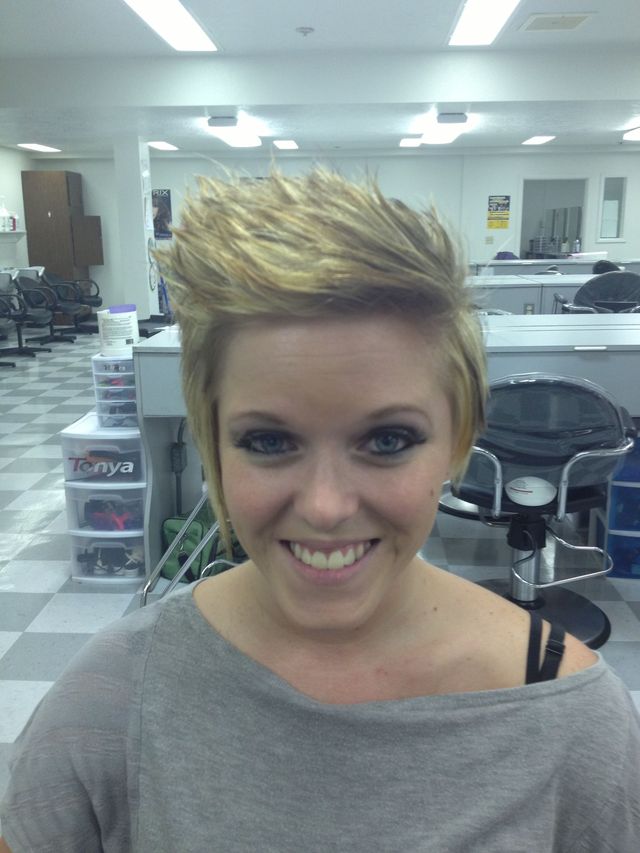 pixie fohawk