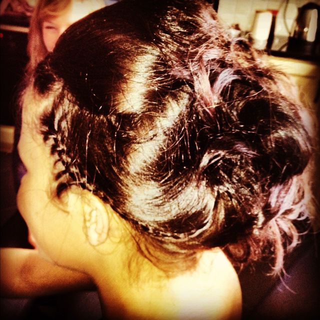 plait beehive updo