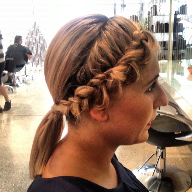 plaited pony 