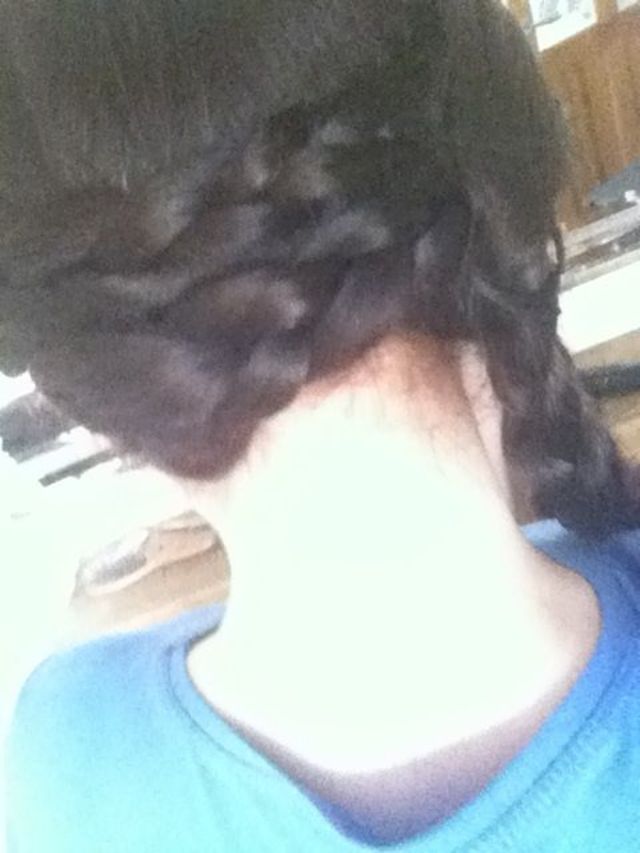 plates in hair