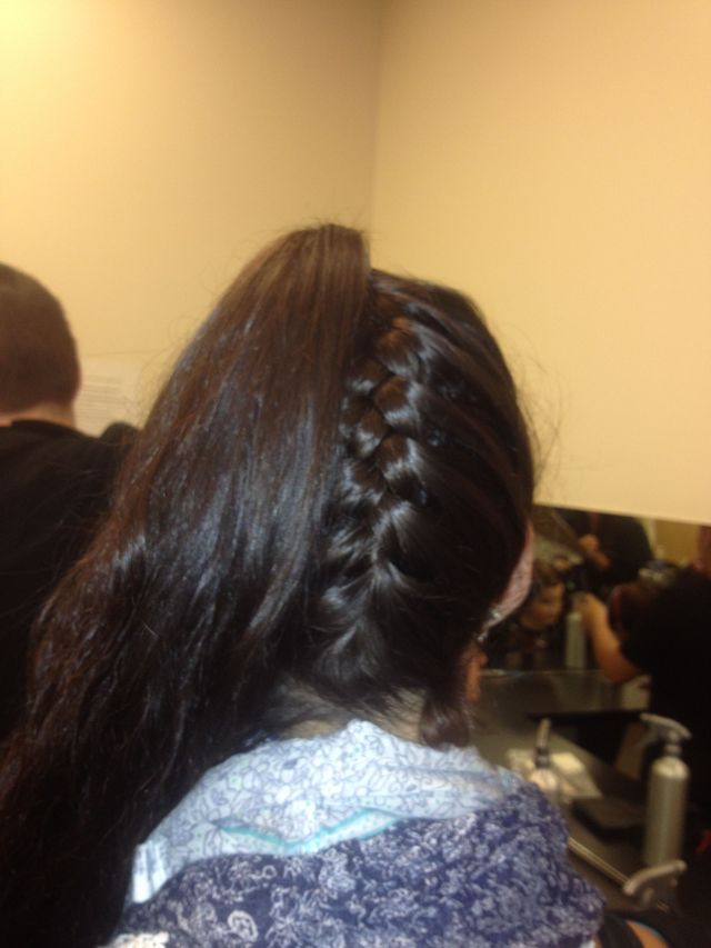 pony-tail braid