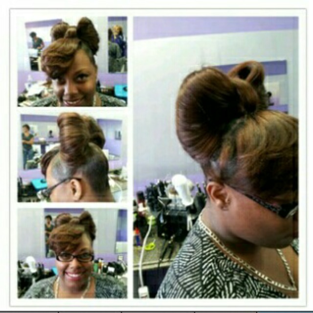 ponytail weave