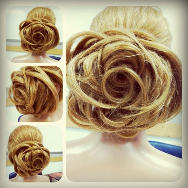 practice rose updo 