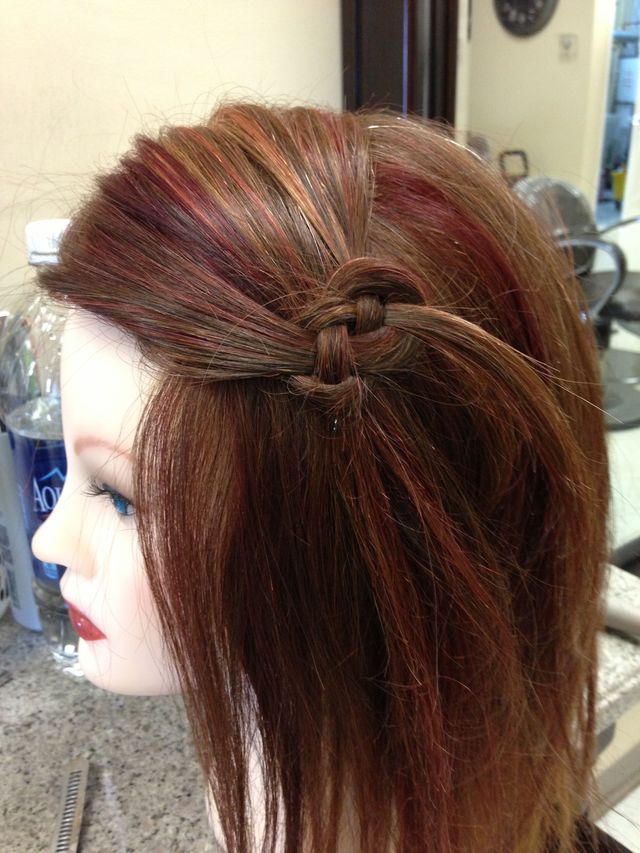 pretzel knot braid
