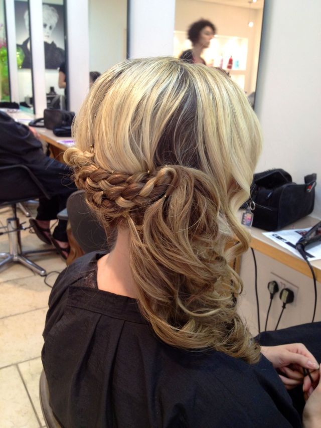 prom hair