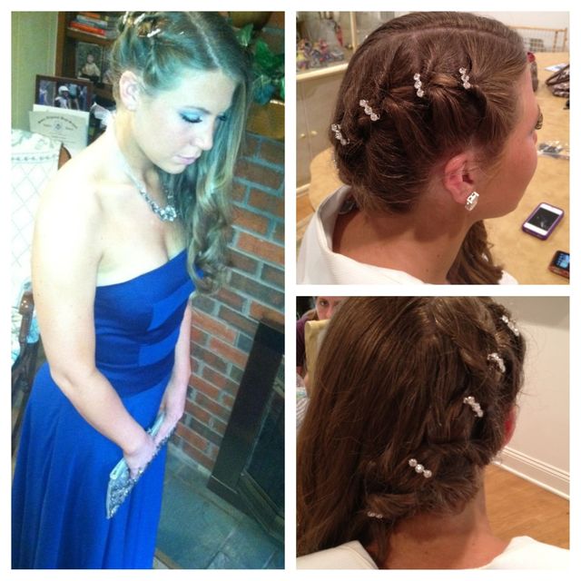 prom hair