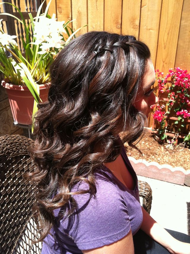 prom hair