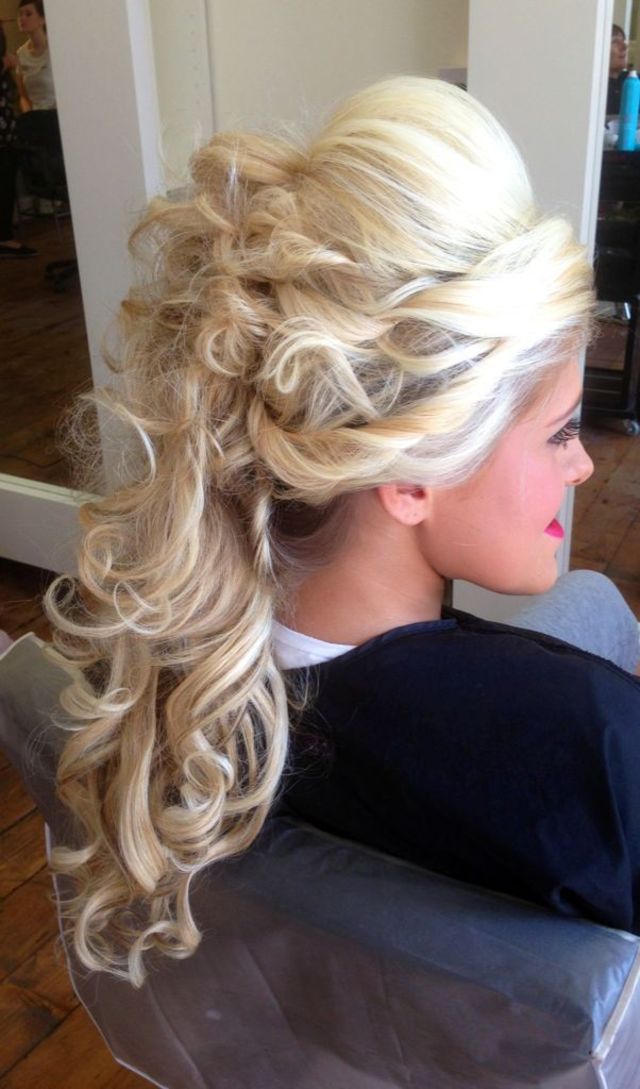 prom hair