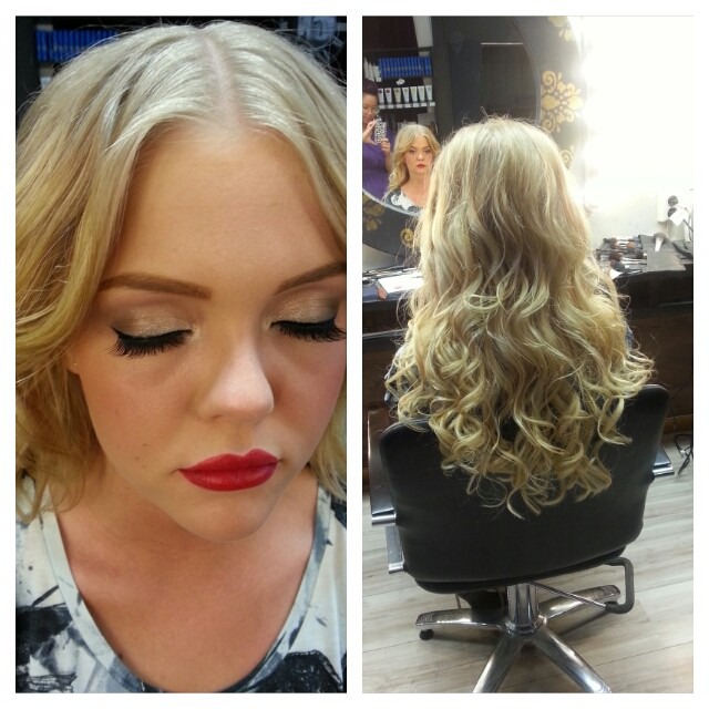 prom: hair/makeup