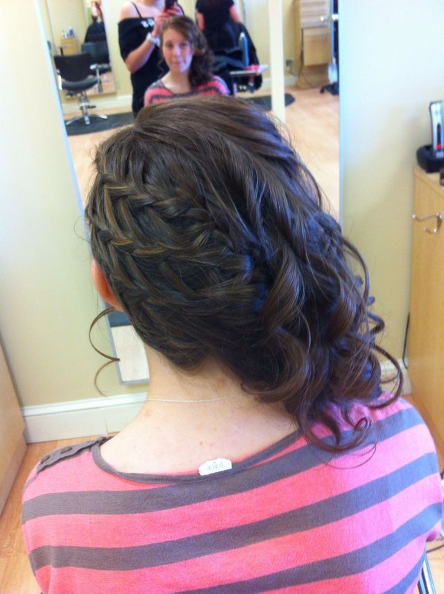 prom updo