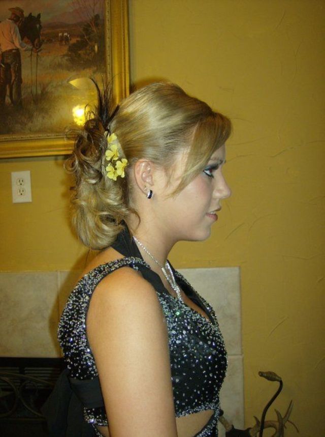 prom updo