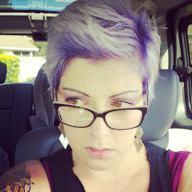 purple &amp; lavender