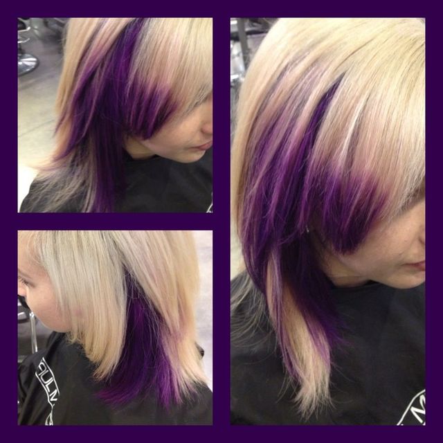 purple block color placement