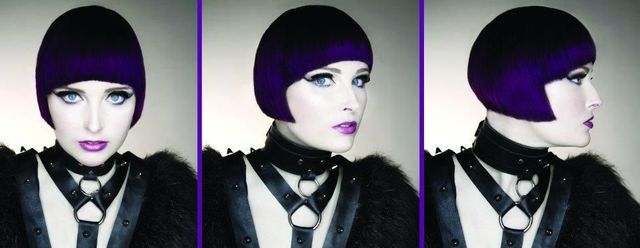 purple bob
