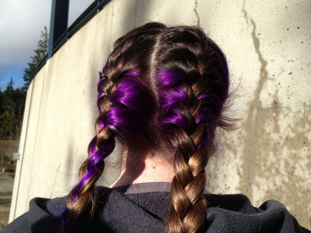 purple braid
