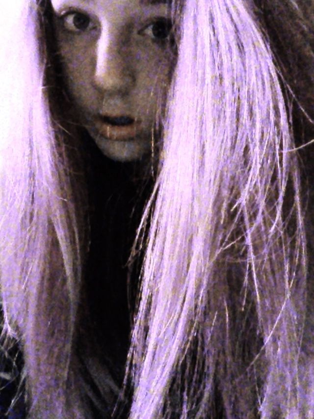 purple hair