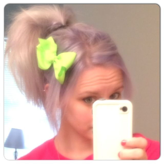 purple hair
