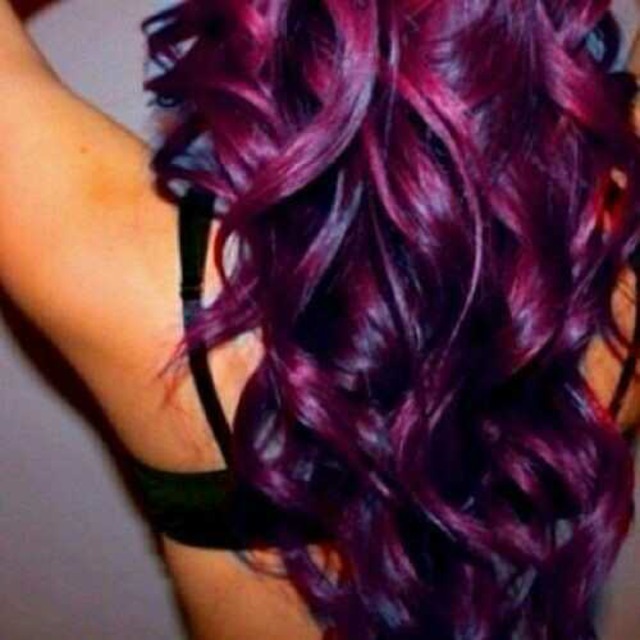 purple hair