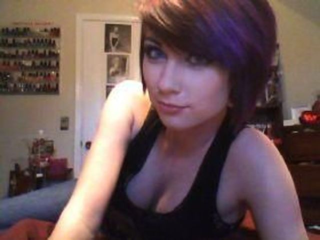 purple hair