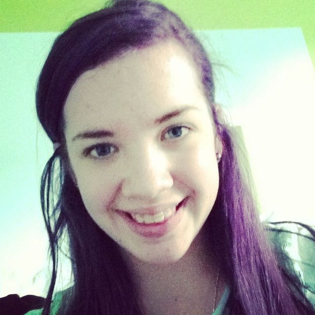 purple hair