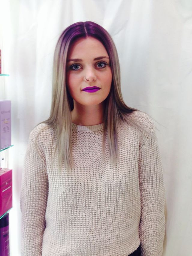 purple head