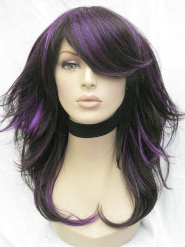 purple highlights 