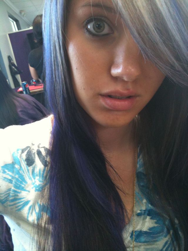 purple highlights