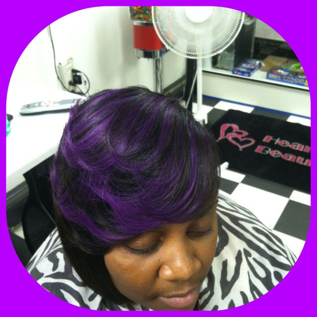 purple layers
