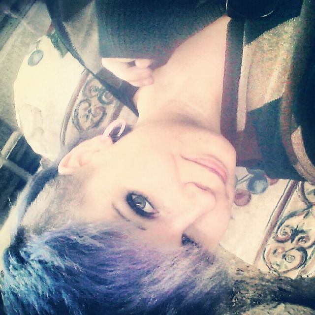 purple mohawk for girls