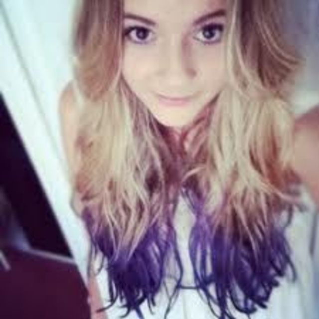 purple ombre